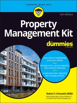 cover image of Property Management Kit For Dummies